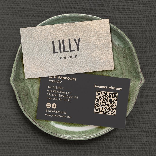 Modern Professional Gold Texture Stylish Business Card (Creator Uploaded)