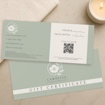 Modern Professional Head Spa Gift Certificate
