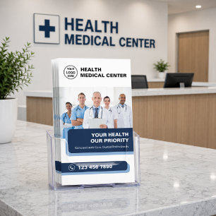 Modern Professional Health Clinic Doctor Brochure