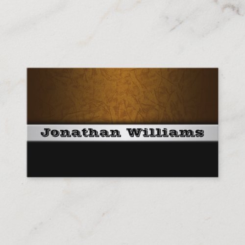 Modern Professional Leather Business Cards