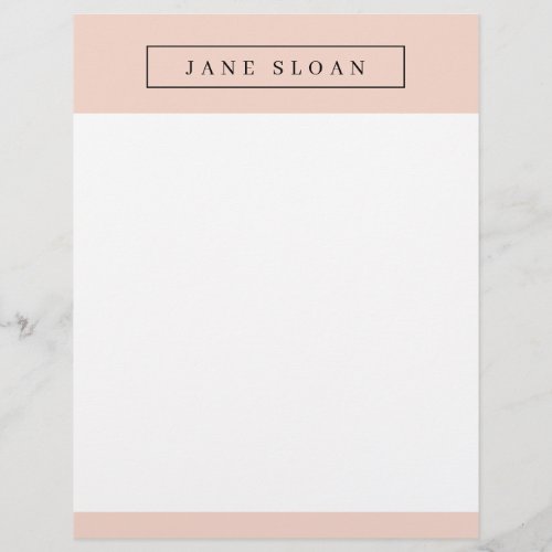 Modern Professional Letterhead