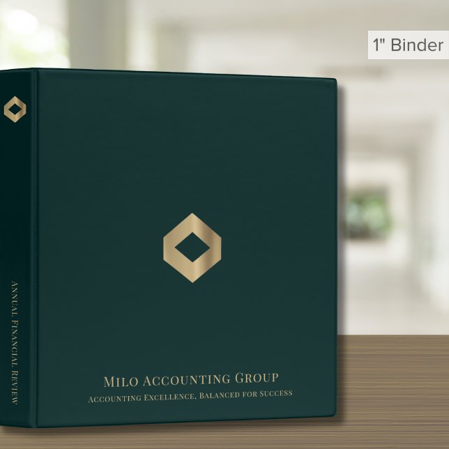 Modern Professional Logo 3 Ring Binder (Creator Uploaded)