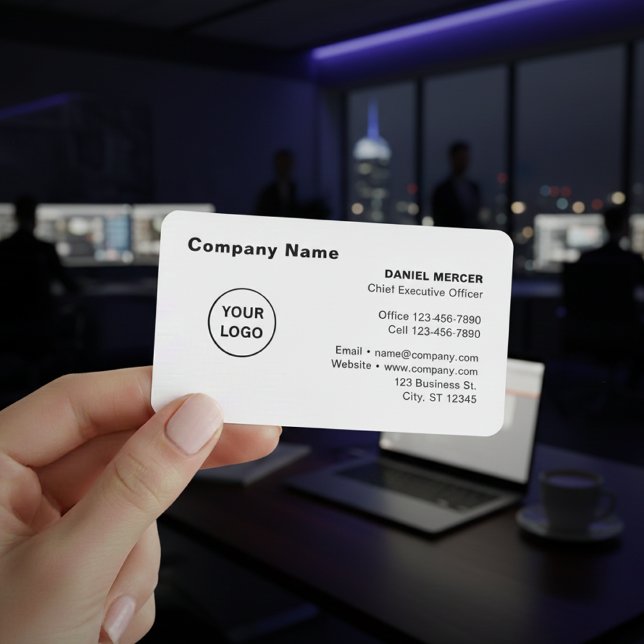 Modern Professional Logo Design Business Card (Creator Uploaded)