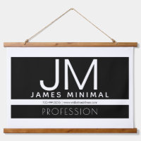 Modern Professional Minimal Design | Black & White