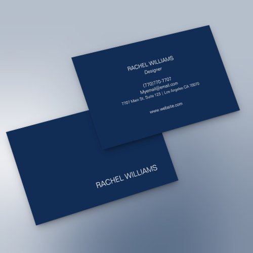 Modern Professional Minimal Logo Business Card