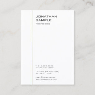 Modern Professional Minimalist Designed Template Business Card
