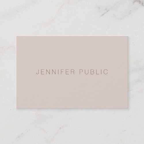 Modern Professional Minimalist Elegant Template Business Card