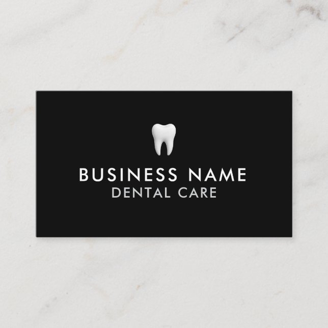 Modern Professional Minimalist Executive Generic B Business Card (Front)