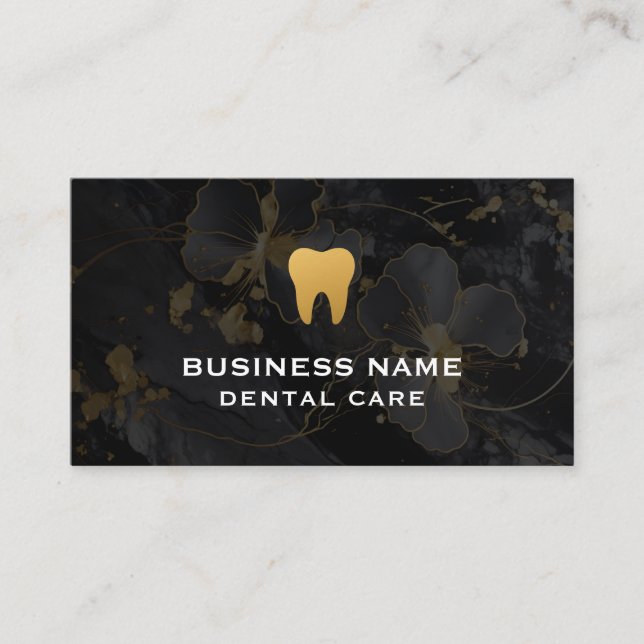 Modern Professional Minimalist Executive Generic B Business Card (Front)