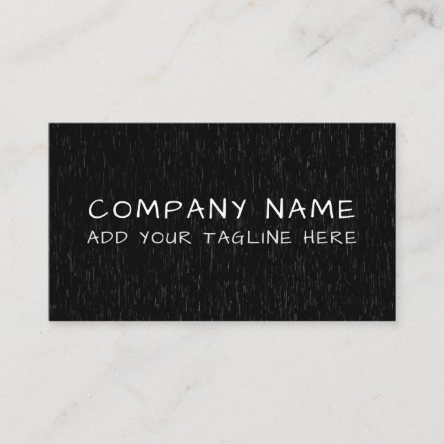Modern Professional Minimalist Sleek Business Card (Front)