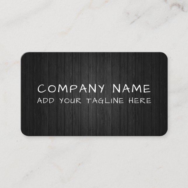 Modern Professional Minimalist Sleek Business Card (Front)
