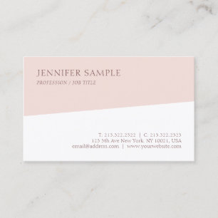 Modern Professional Minimalistic Design Template Business Card