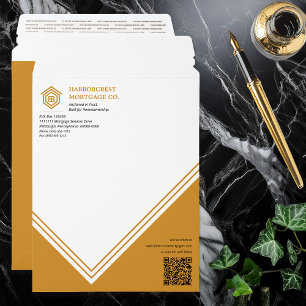Modern Professional Mortgage Company Business Envelope Mailers