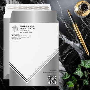 Modern Professional Mortgage Company Business Envelope Mailers