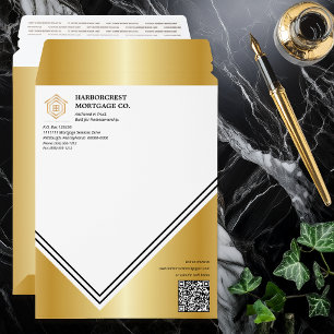 Modern Professional Mortgage Company Business Envelope Mailers