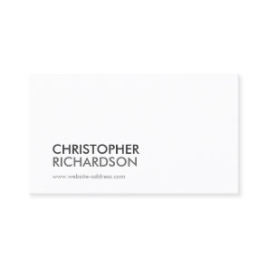 MODERN PROFESSIONAL No. 2 Business Card