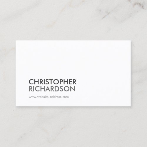 MODERN PROFESSIONAL No 2 Business Card