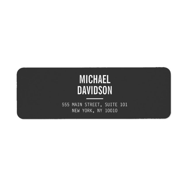 MODERN PROFESSIONAL No. 4 Label (Front)