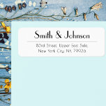 Modern Professional Office Business Return Address Label<br><div class="desc">Create your own custom, personalized, simple, elegant, stylish, professional, modern plain white business / office / family name return address label. Simply enter your company name / name / family name, and address. Perfect for both, home and business, personal and official mailings. Elegant return address labels for use on business...</div>