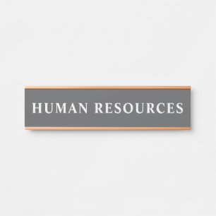 Modern Professional Office Door Sign