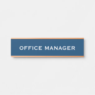 Modern Professional Office Door Sign Name Plate