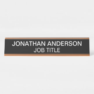 Modern Professional Office Door Sign Name Plate