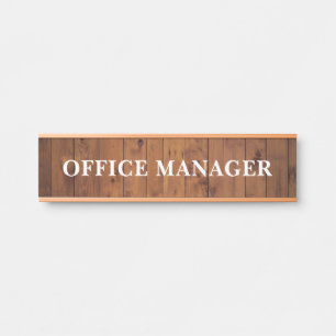 Modern Professional Office Door Sign Name Plate