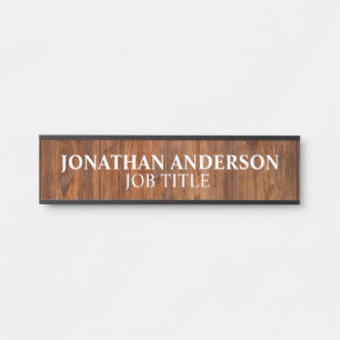 Modern Professional Office Door Sign Name Plate