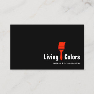 Modern Professional Painting Company Business Card