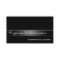 Modern Professional Plain Black Business Cards