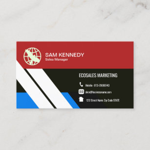 Director Of Arketing Business Cards Zazzle Modern Professional Simple Marketing Manager Business Card