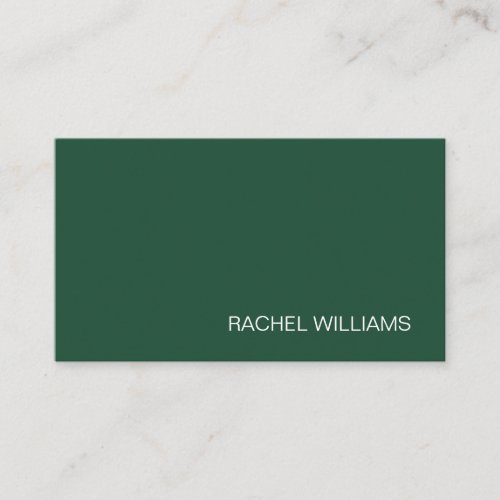 Modern Professional Sleek Elegant Business Card