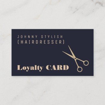 Modern Professional Style Loyalty Card by TwoFatCats at Zazzle