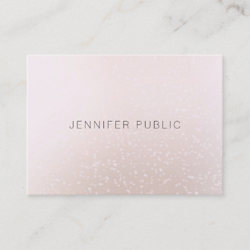 Modern Professional Template Sophisticated Trendy Business Card