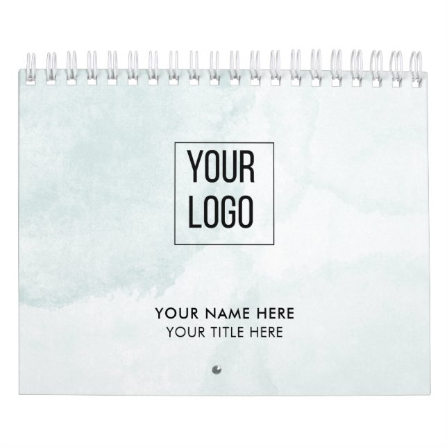 Modern Promotional Business Logo Calendar (Cover)