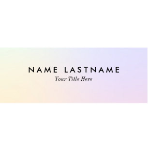 Modern Promotional Business Logo Cutout