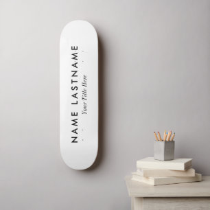 Modern Promotional Business Logo Skateboard