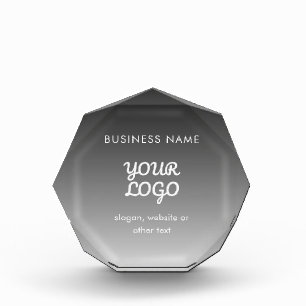 Modern Promotional Logo & Text Editable Color Acrylic Award