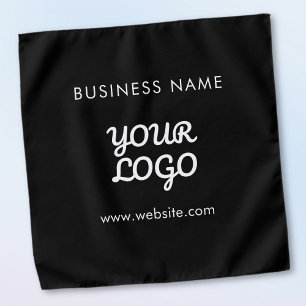 Modern Promotional Logo & Text Editable Color Bandana