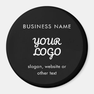 Modern Promotional Logo & Text Editable Color Magnet