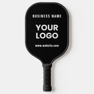 Modern Promotional Logo & Text Editable Color Pickleball Paddle