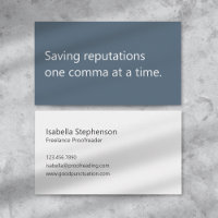 Modern Proofreader Freelancer Minimalist 