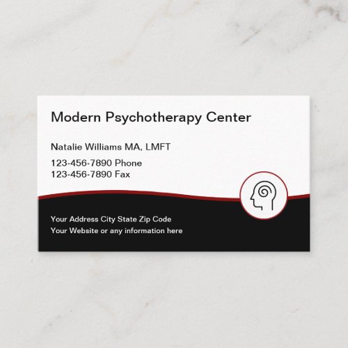 Modern Psychotherapy Services Business Card