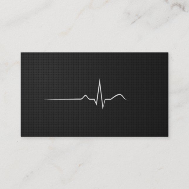 Modern Pulse No.1 Business Card (Front)