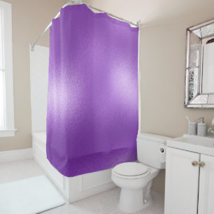 Modern Purple Background Shower Curtain