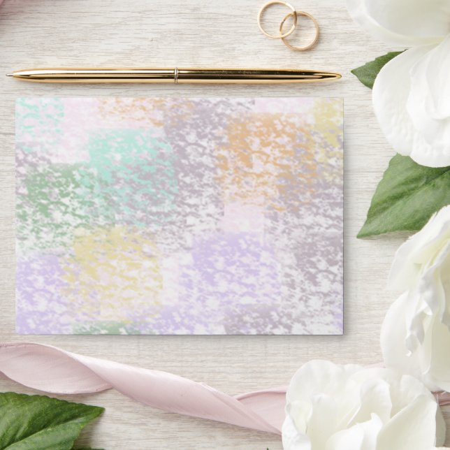 Modern Purple  Envelope (Wedding)