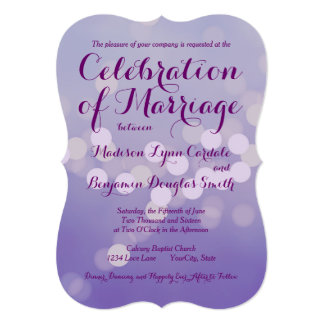 Purple Wedding Invitations Purple Laser Cut Ivory Flower Twine Wedding Invitations Iwsm046