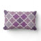 Modern Purple Moroccan Quatrefoil Tile Pattern