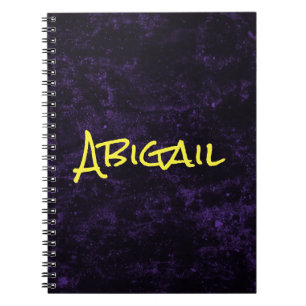 Modern Purple Notebook