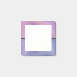 Modern Purple & Pink Swirling Abstract Design Post-it Notes